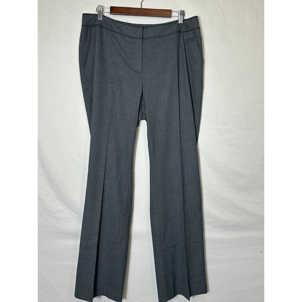 Semantiks Women's Charcoal Gray Dress Plus Size 14W Career Dress Pants Slacks
